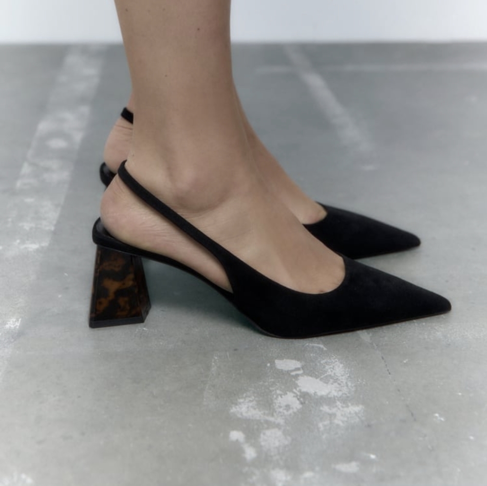 Zara tortoise heel